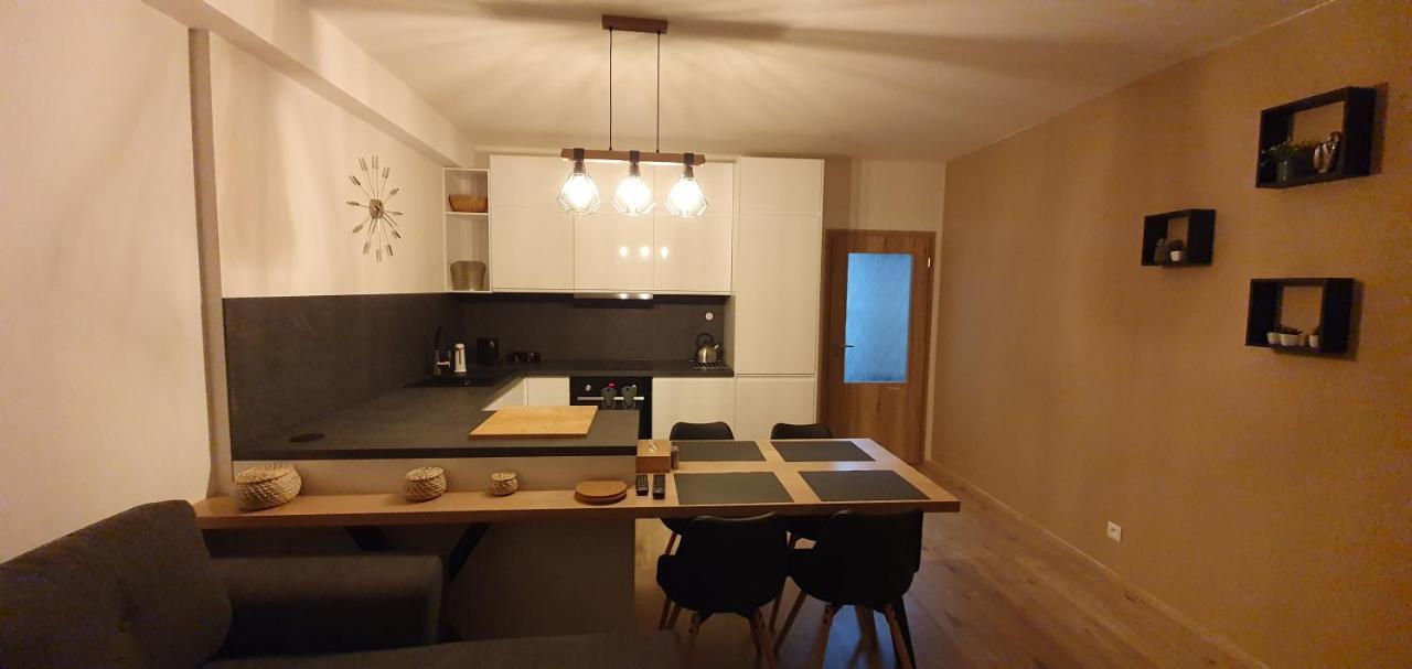 Apartman Nerudovka D 104, Finska Sauna, Garazove Stani Loučná pod Klínovcem Eksteriør bilde